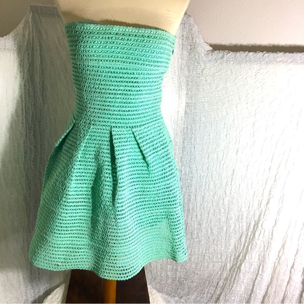Cinderella Couture Mint A- Line Dress Size Large